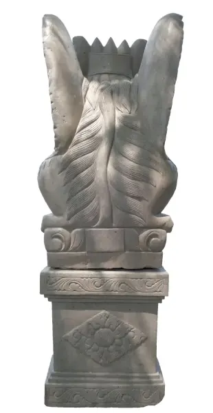 Product image 5 of the product “Set of Singa Ambaraja, consist out of the sculpture and base. Total height is 230cm ”